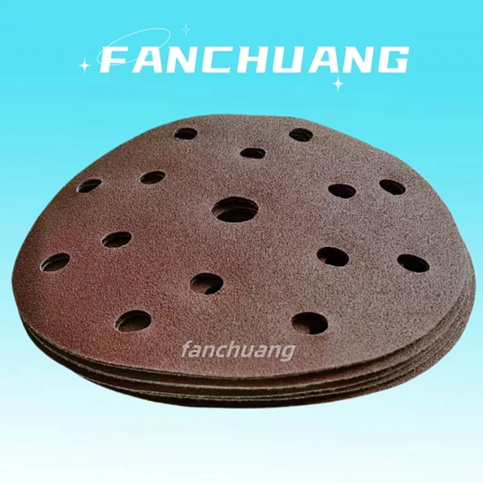 15holes Kwalità Superjuri Aħmar Sandpaper Abrasive