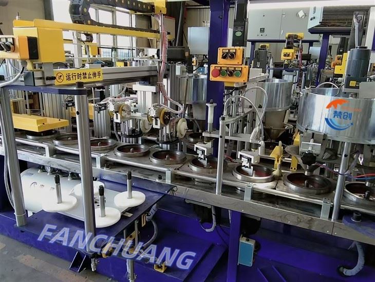 Full Automatic Cutting Disc Grinding Wheel Making Machine For 150-230mm