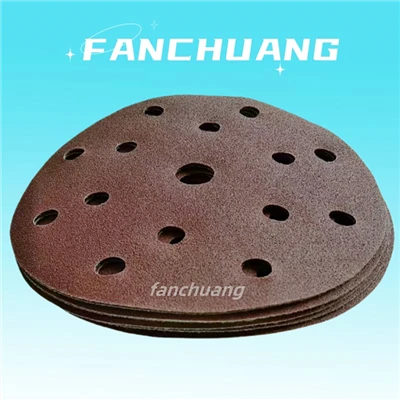 15holes Kwalità Superjuri Aħmar Sandpaper Abrasive