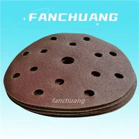 15holes Kwalità Superjuri Aħmar Sandpaper Abrasive