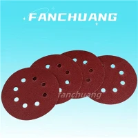 8 toqob Velcro abrasive Sanding Disc