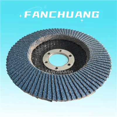 Żirkonju Flap Disc, Fiberglass Backing