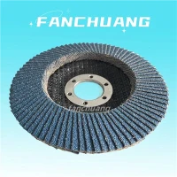 Żirkonju Flap Disc, Fiberglass Backing